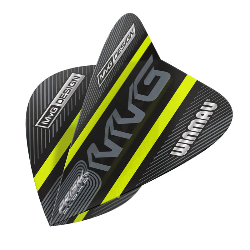 MVG Black & Green Prism Alpha Kite Flight