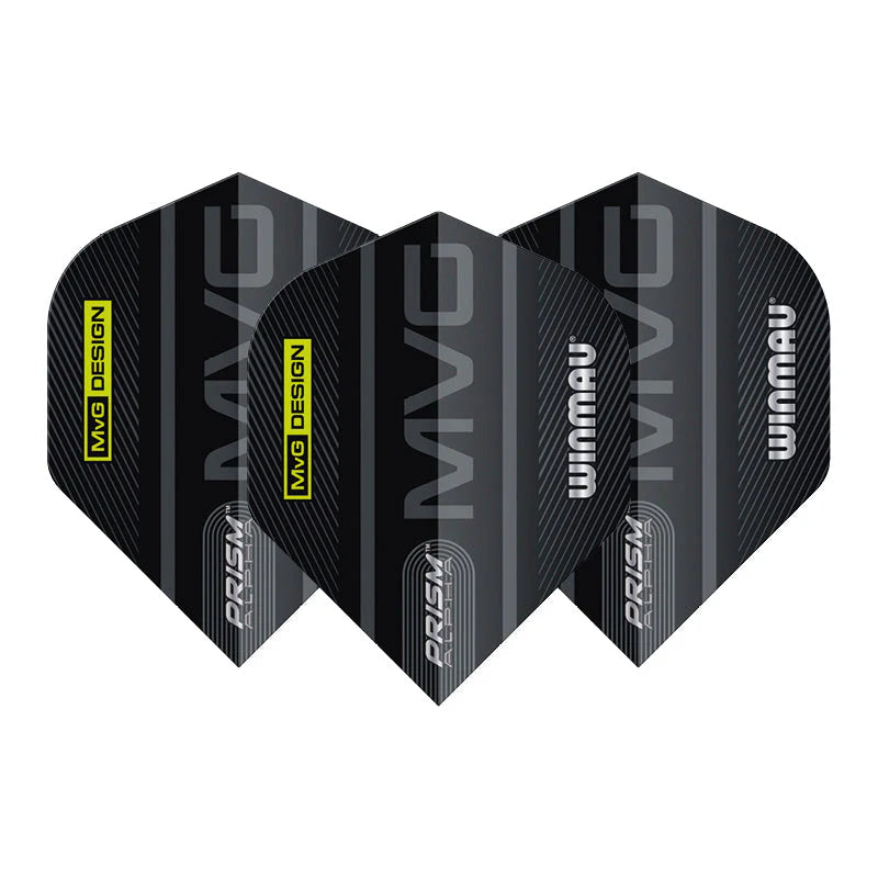 MVG Logo Black & Grey Prism Alpha Standard Flight