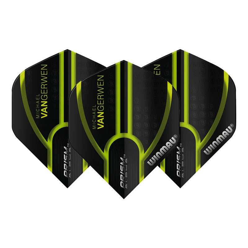 MVG Translucent Black With Green Line Prism Alpha Standard