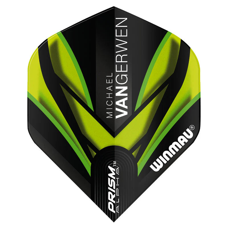 MVG Translucent Black & Green Prism Alpha Standard Flight