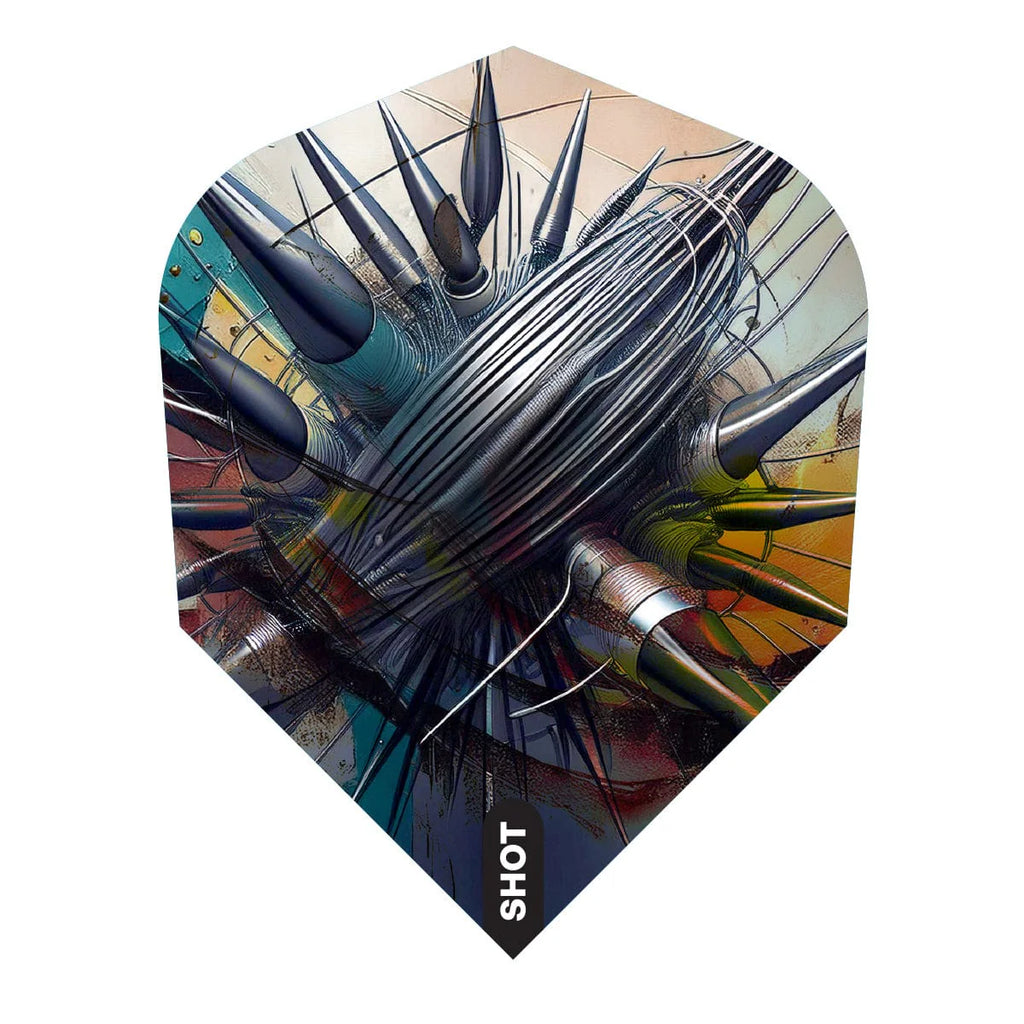 Gnarly Rippah Dart Flight Set-Small Standard