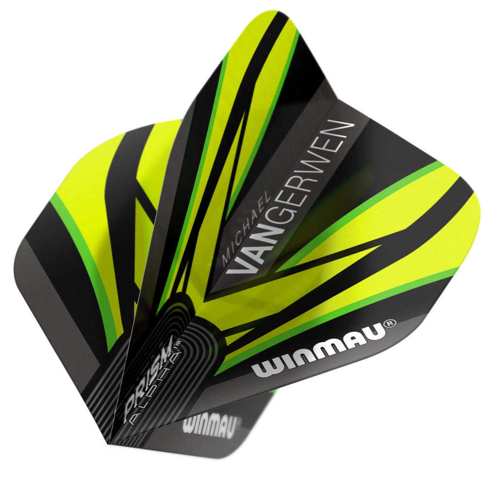 MVG Translucent Black & Green Prism Alpha Standard Flight