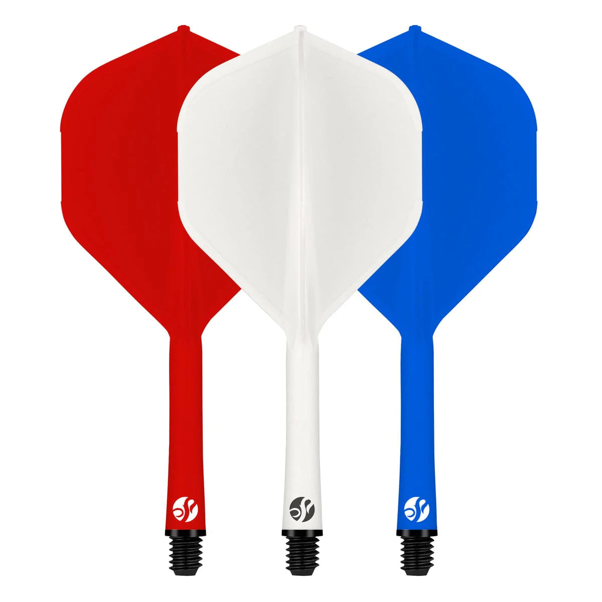 Flight Deck-One Piece Dart Flight and Shaft System Tricolor