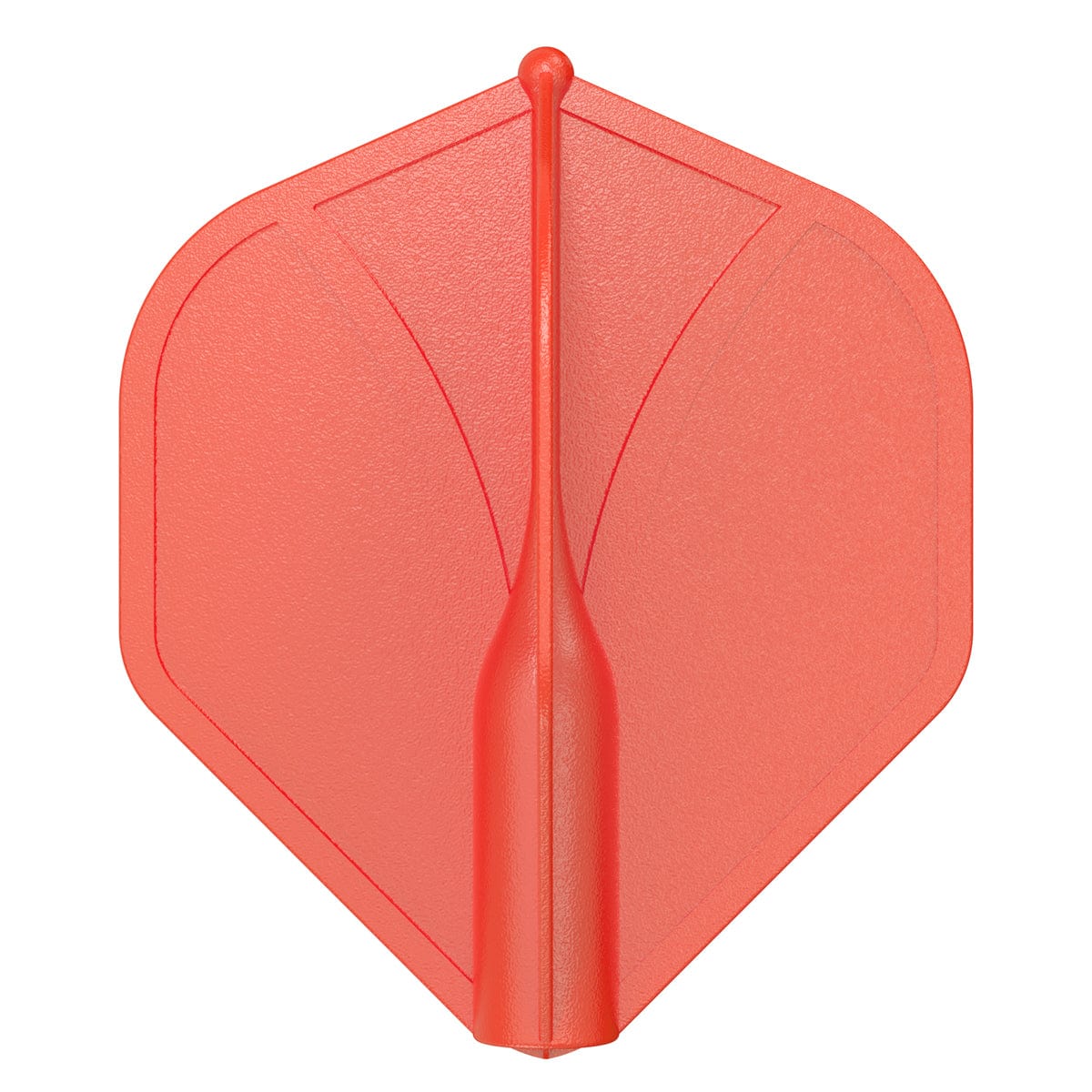Airfoil Molded Dart Flight Set-Red