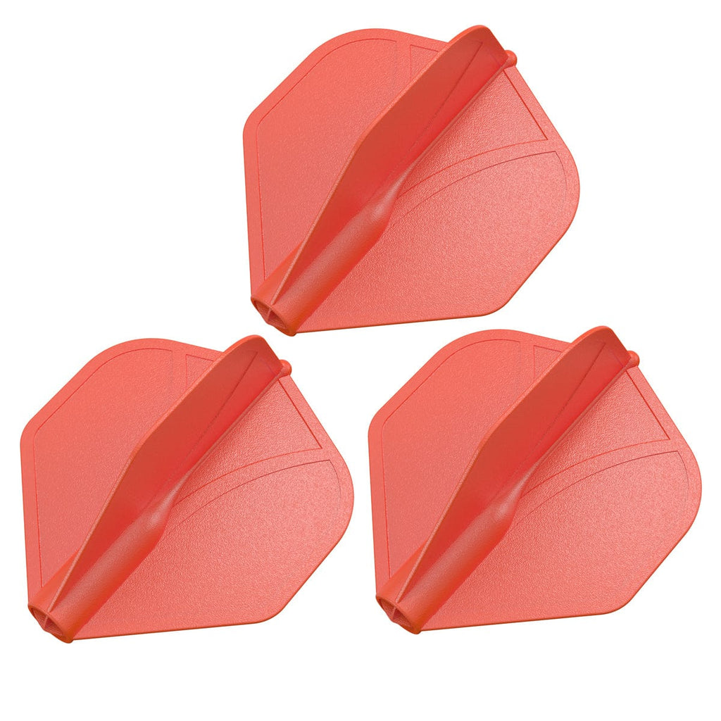 Airfoil Molded Dart Flight Set-Red