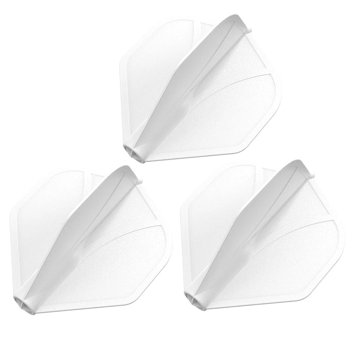 Airfoil Molded Dart Flight Set-White