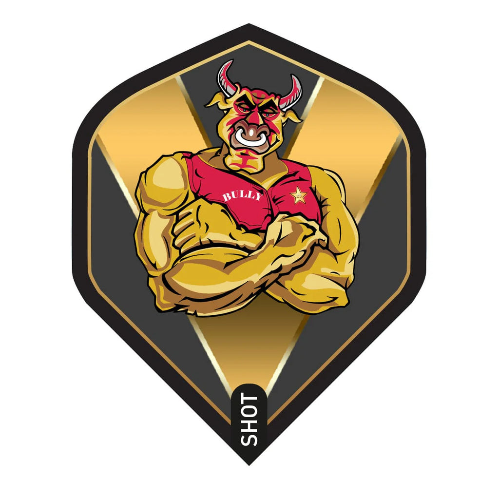 Bully Boy Gold Dart Flight Set-Standard