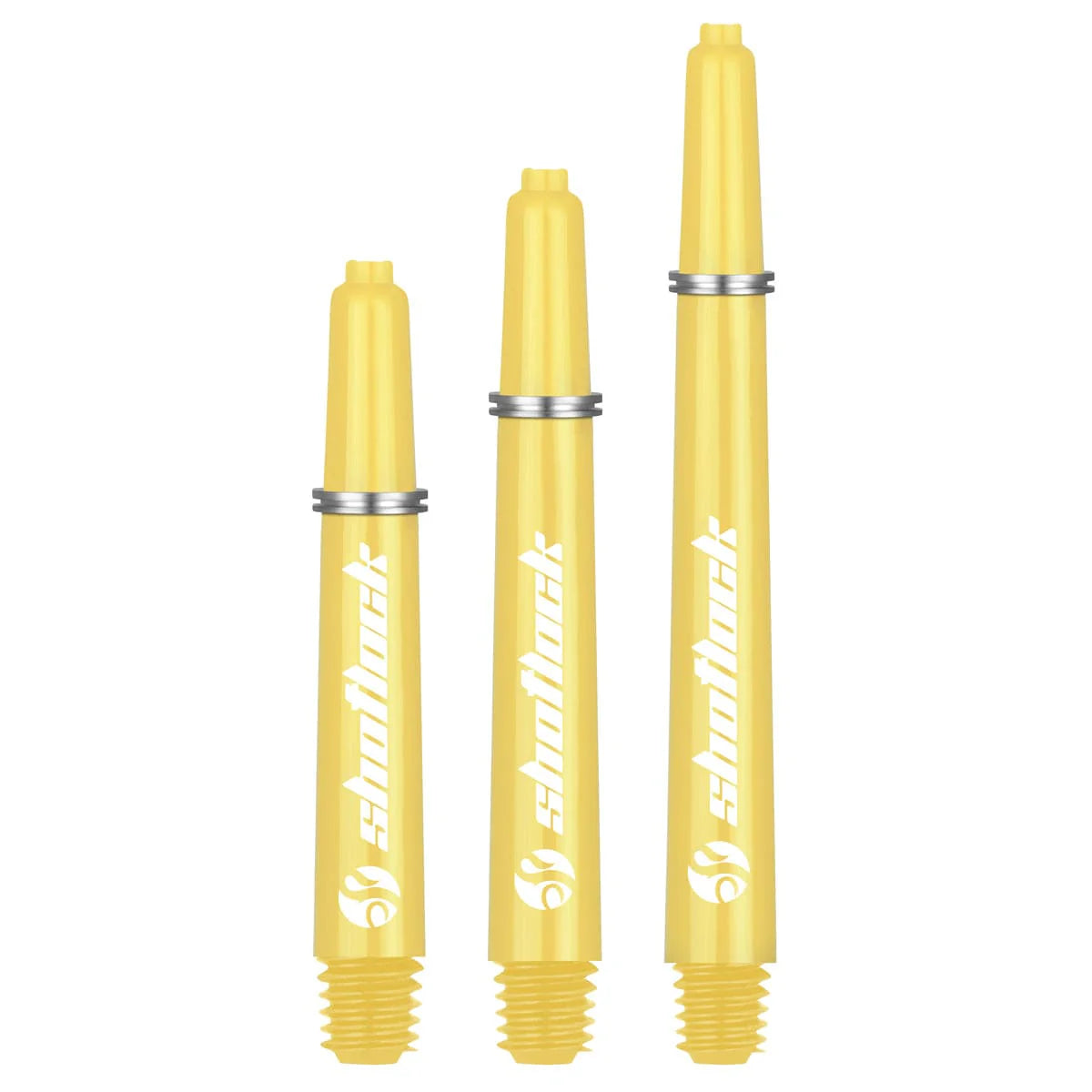 Shot Lock Dart Shafts Yellow