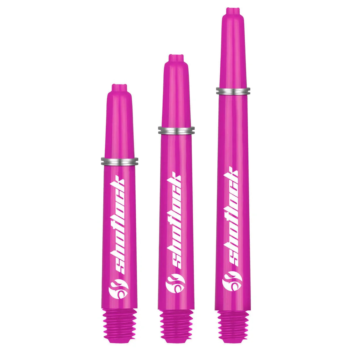 Shot Lock Dart Shafts Pink