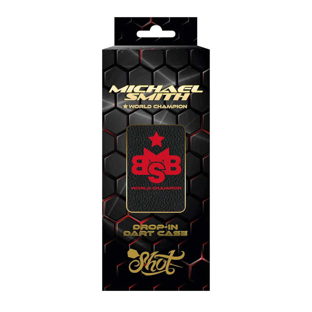 Shot Michael Smith World Champion Drop In Darts Case-Black