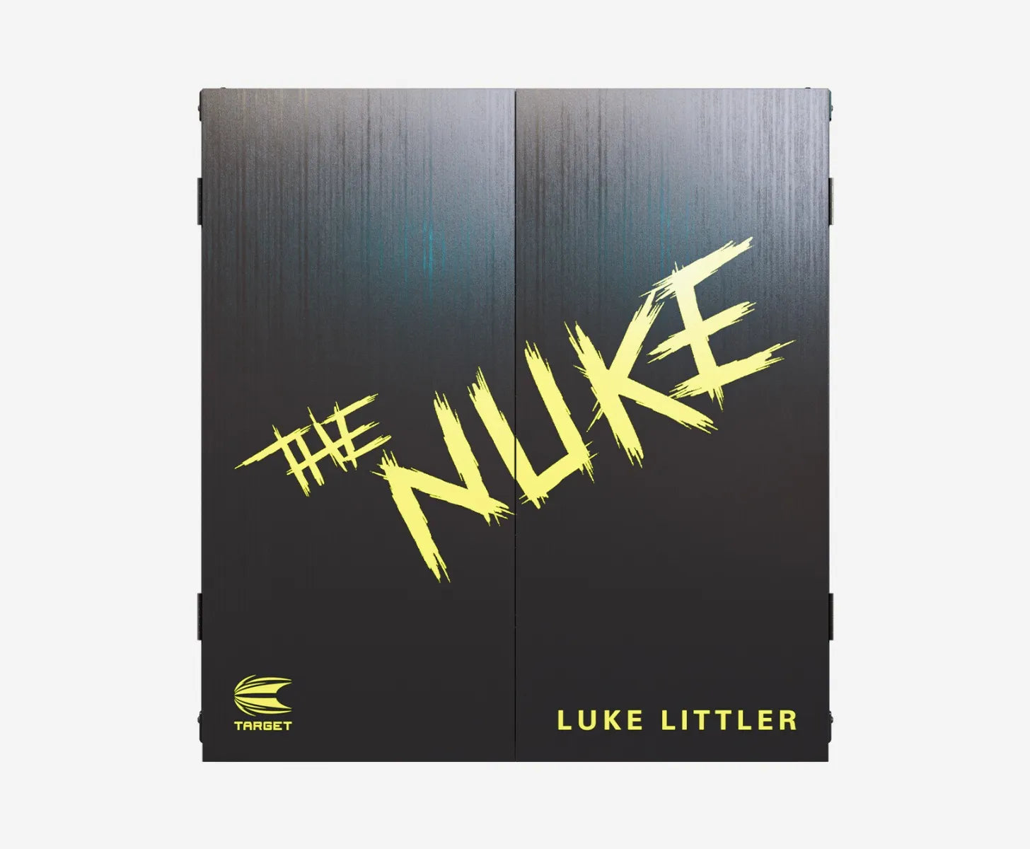 TARGET LUKE 'THE NUKE' LITTLER CABINET & BOARD SET