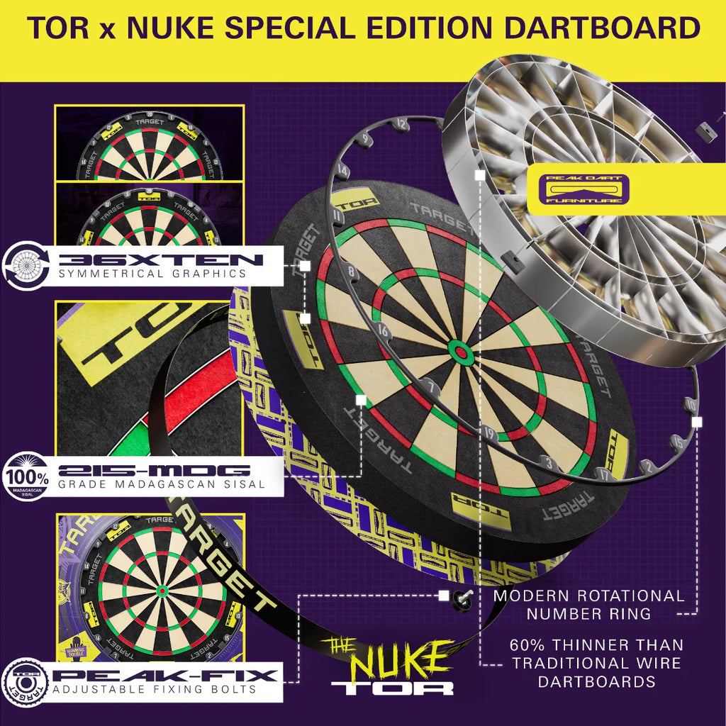 LUKE LITTLER WORLD CHAMPION SURROUND AND TOR BOARD BUNDLE