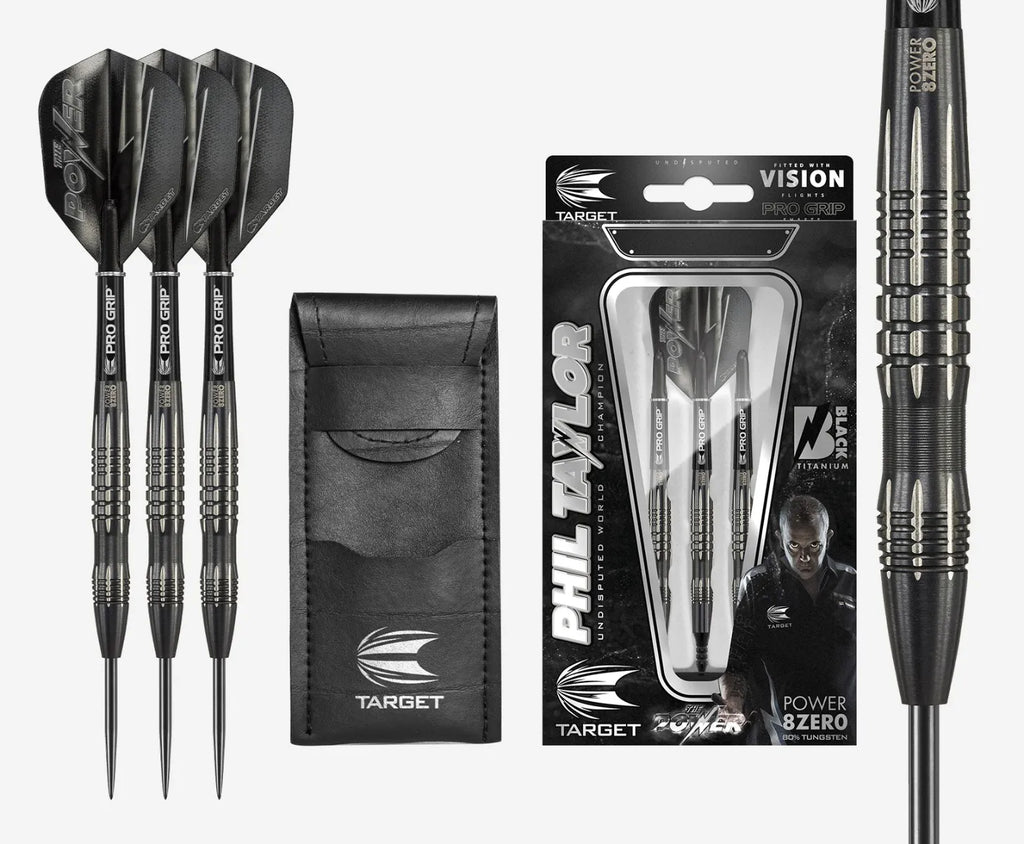 PHIL TAYLOR POWER 8ZERO BLACK P8Z3