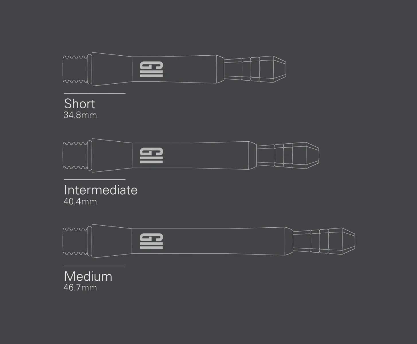PHIL TAYLOR RAW POWER G11 TITANIUM  SHAFT BAGGED