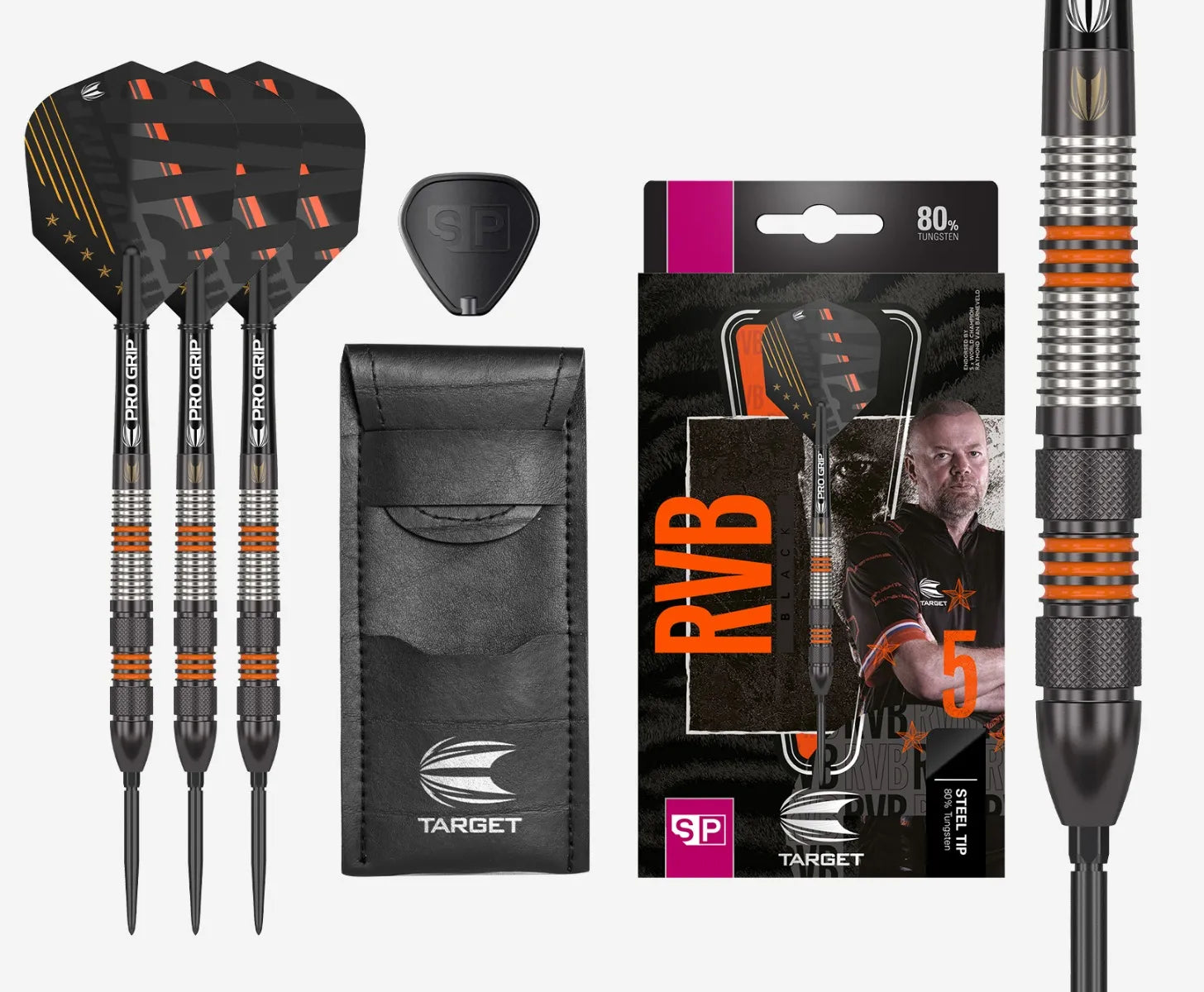 RAYMOND VAN BARNEVELD RVB BLACK SP