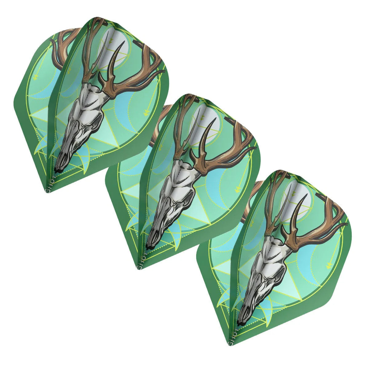 Celt Stag Dart Flight Set-Standard