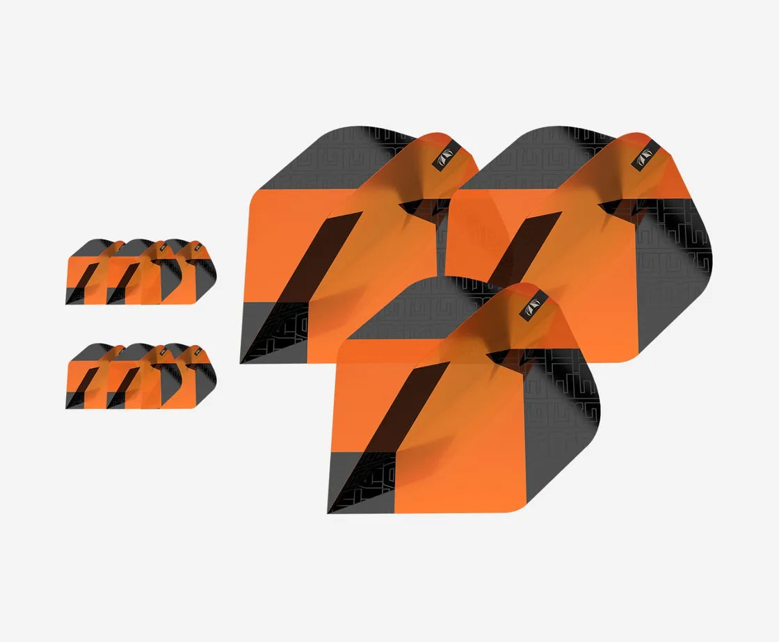 Tag Flights BLACK/ORANGE (3 Sets)