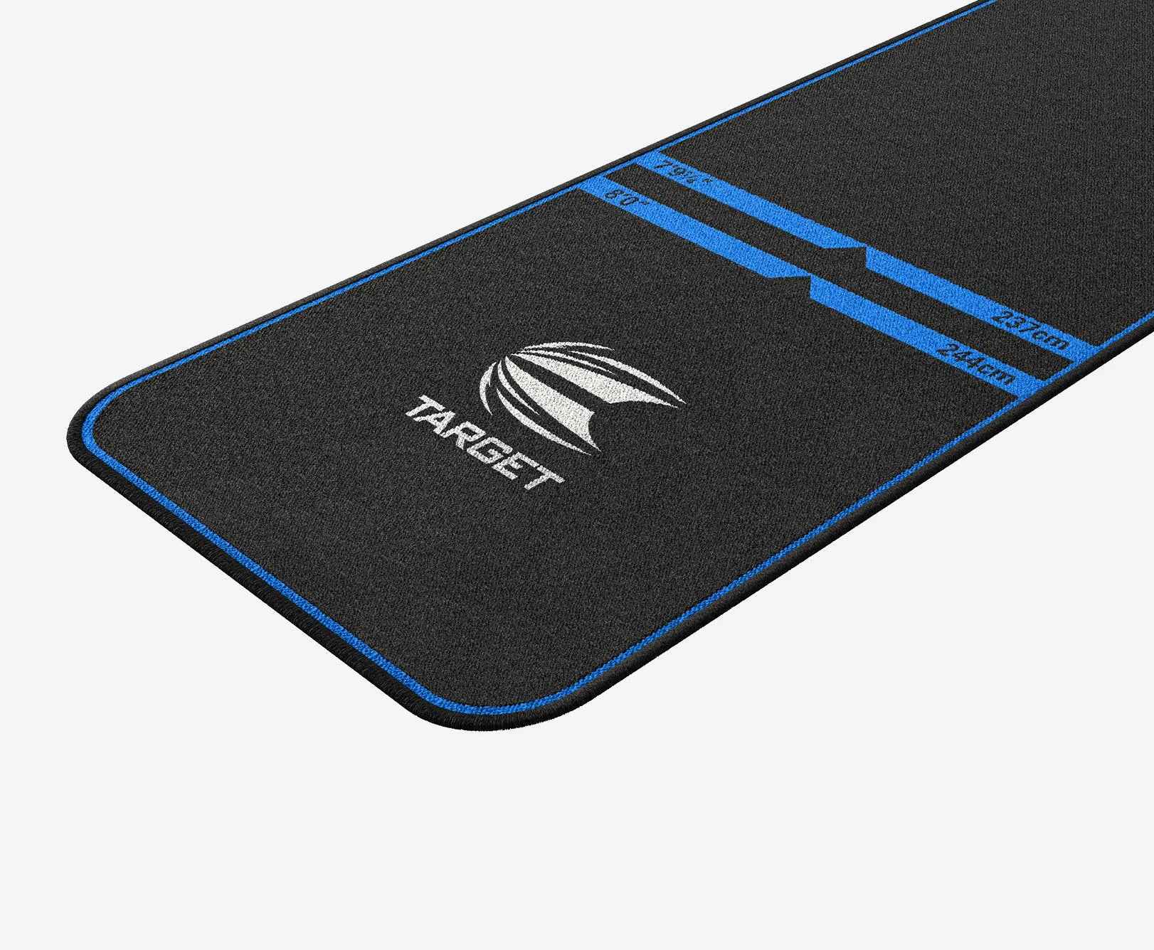 WORLD CHAMPION DART MAT BLUE TRIM