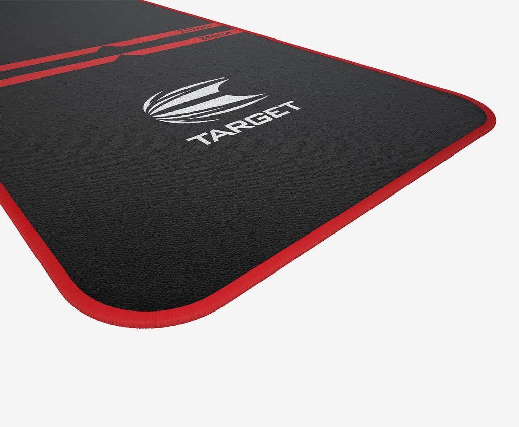 WORLD CHAMPION DART MAT RED TRIM